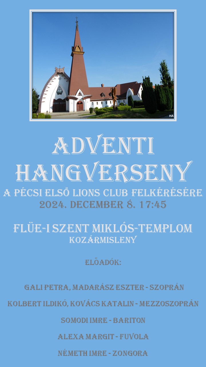 Adventi hangverseny